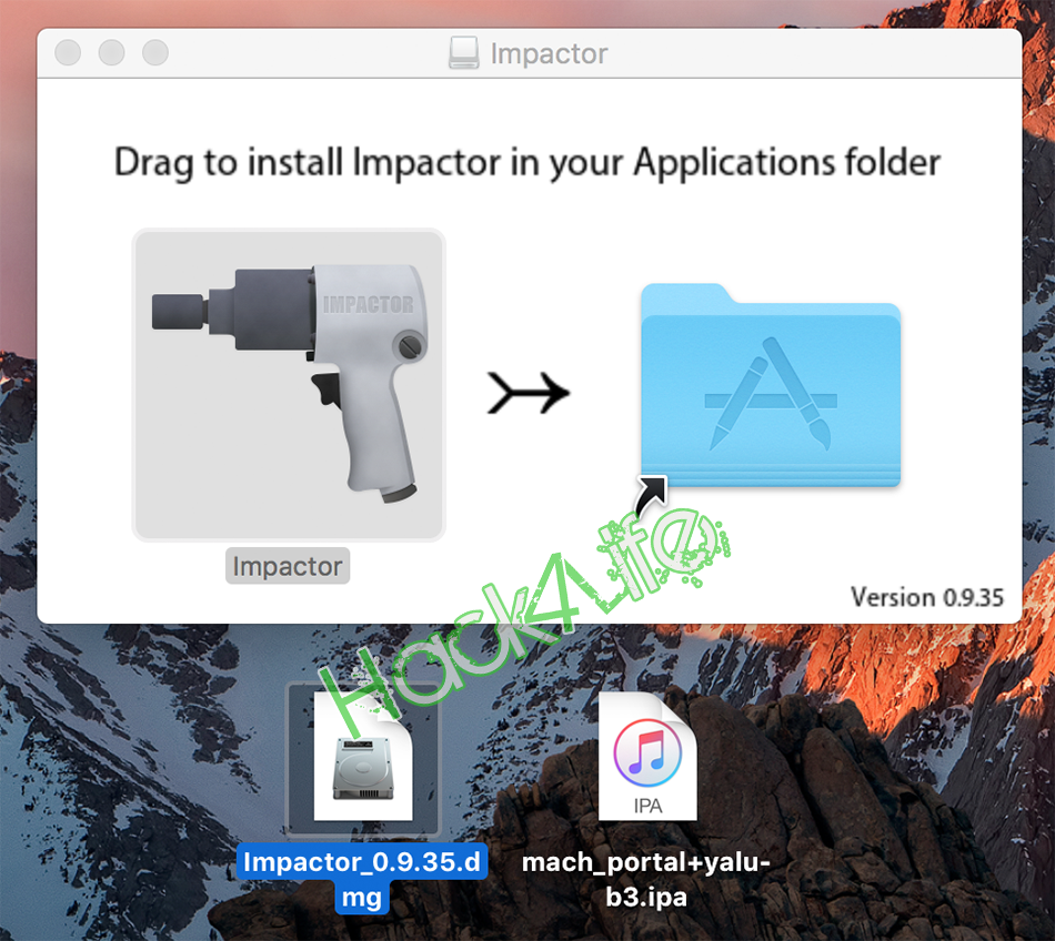 Impactor auf macOS installieren