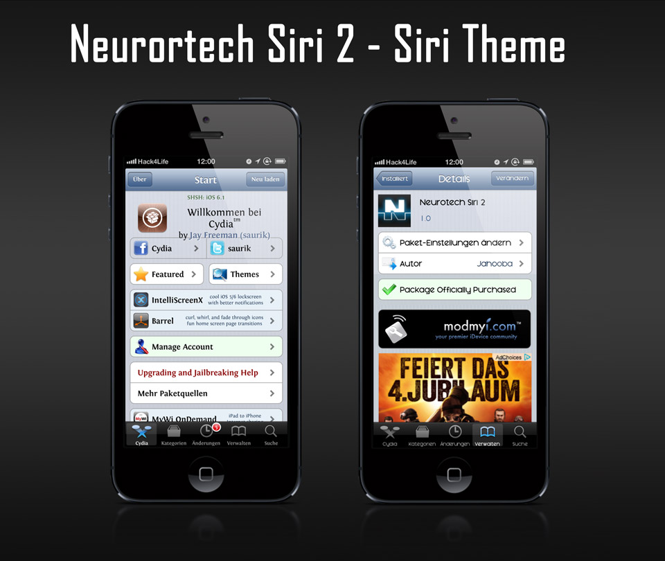 Neurotech Siri 2 – Elegantes Siri Theme