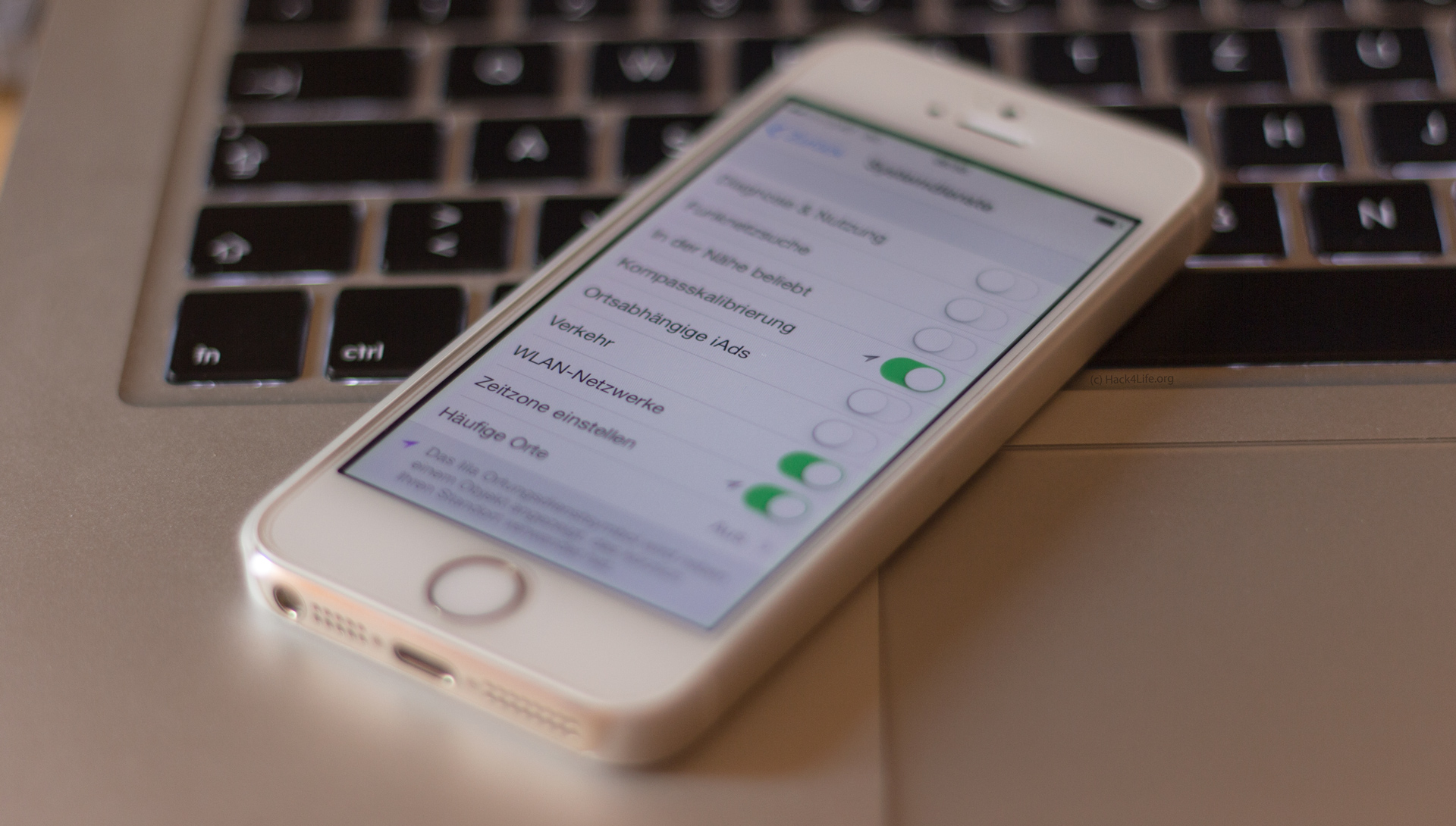 Standortgenauigkeit deaktivieren - iOS 7 Tipp von Fabian Geissler für Hack4Life