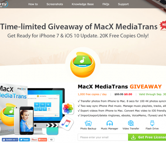MacX MediaTrans Giveaway - Hack4Life