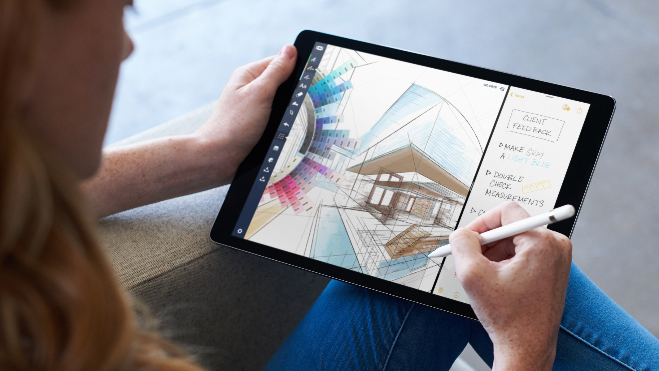 Apple Pencil mit iOS 11 auf dem iPad, Hack4Life