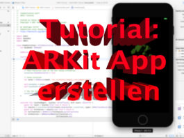 Eigene ARKit App erstellen Tutorial - iOS 11, Swift 4, Hack4Life, Fabian Geissler, ARKit Tutorial