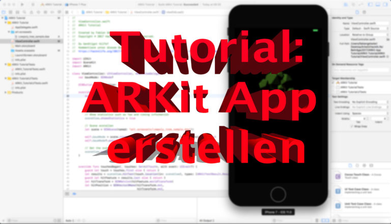 ARKit Tutorial mit SceneKit in Swift 4