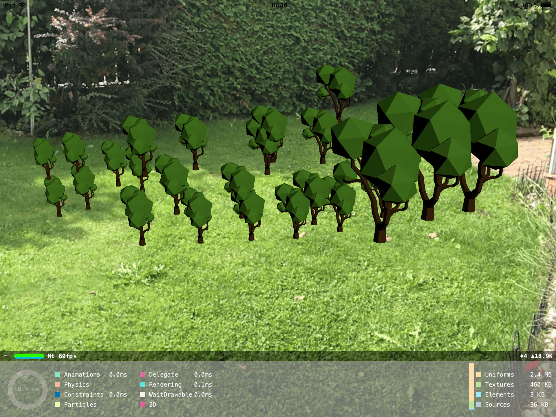 ARKit App mit Swift - Virtuellen Wald anpflanzen
