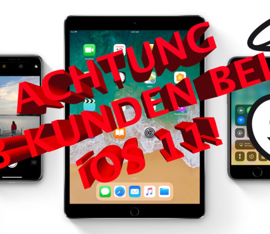 Achtung bei der Installation von iOS 11 wenn ihr 3 Kunde seid!