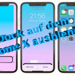 Dock auf dem iPhone X ausblenden - So funktioniert's, Anleitung, Hack4Life, Fabian Geissler, Anleitung, Tutorial, Wallpaper, Trick, iOS 11, iOS 11.1