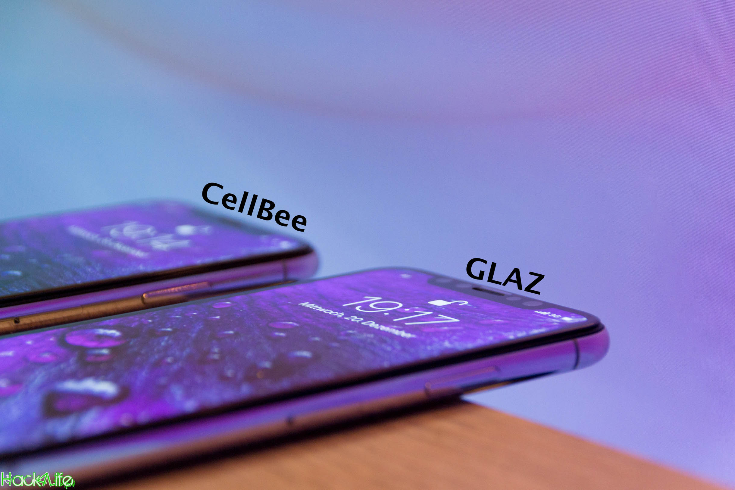 Notch, iPhone X, CellBee vs. GLAZ, Hack4Life, Fabian Geissler