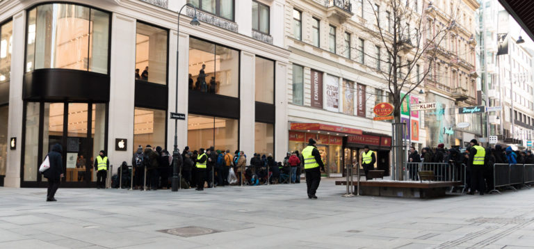 Die Eröffnung vom Apple Store Kärntnerstraße: Impressionen