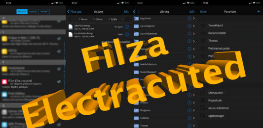 Filza Electracuted, Anleitung, Installation, Cydia, Hack4Life, Fabian Geissler