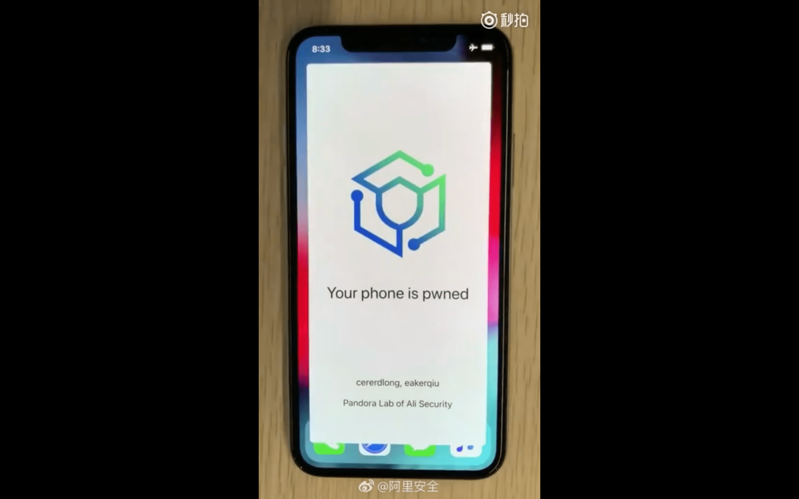 Your phone is pwned, Pandora Jailbreak, iOS 12 untethered, Hack4Life, Fabian Geissler