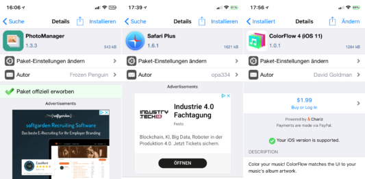 Top Cydia Tweaks: ColorFlow 4, PhotoManager, Safari Plus and more – Issue 10 PhotoManager, SafariPlus, ColorFlow 4, HideKBSettings, NoMoreSuggestions, Hack4Life, Fabian Geissler, free, hack, .deb, download, Cydia, Sileo