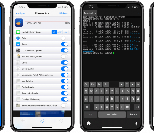 Must Have Tweaks für den iOS 12 Jailbreak, Chimera, iOS 12, A12, iPhone XS, iPhone XR, Hack4Life, Fabian Geissler, Anleitung, Tweaks, Sileo