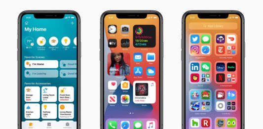 Screenshots von iOS 14 auf dem iPhone 11 Pro