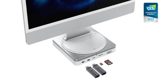 Hyper iMac Turntable Dock auf der CES 2022 vorgestellt