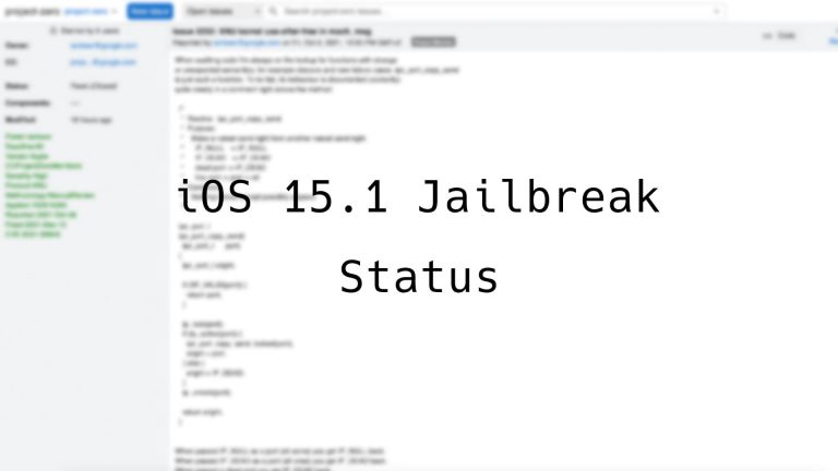 iOS 15.1 Jailbreak Status: Ian Beer veröffentlicht wesentliche Bugs