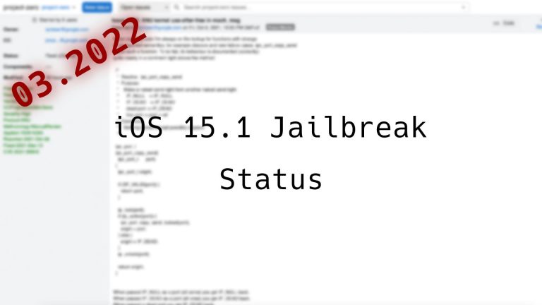 iOS 15 Jailbreak Exploit Status Update: Neuer POC veröffentlicht
