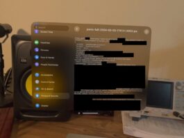 Erfolgreicher Kernel Exploit auf der Apple Vision Pro / Bild: @0xjprx auf Twitter, Apple Vision Pro, Fabian Geissler, Hack4Life, Binary Alps